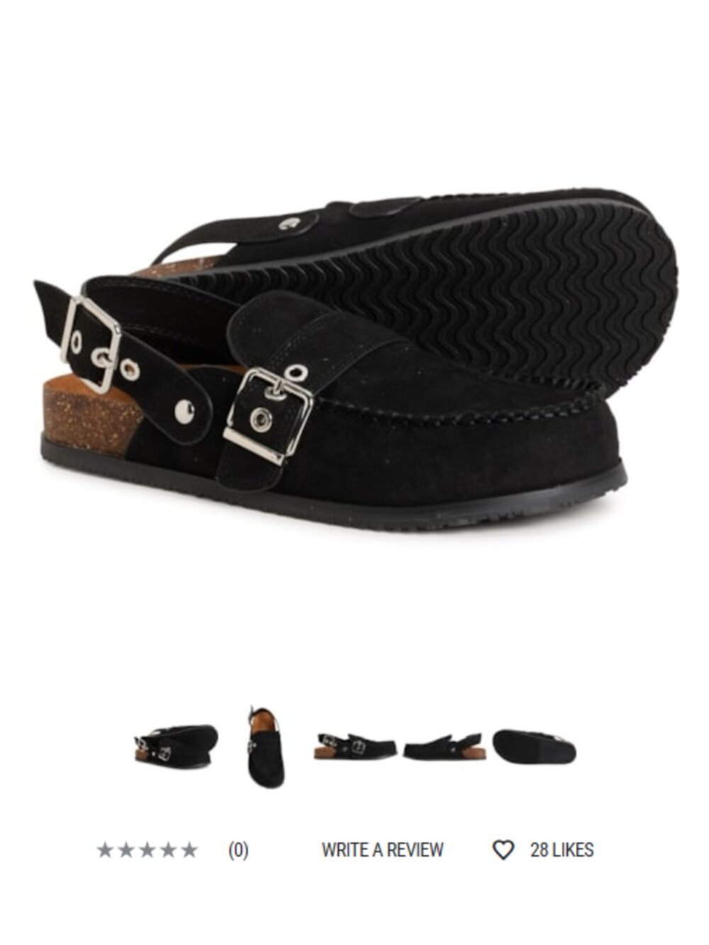 Coconuts by Matisse Women's 8M 8 Tyler Mule Shoes Black NWT Cushy Cork